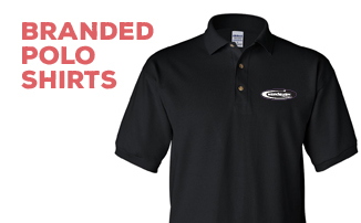 Branded polo shirts