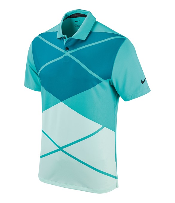 Nike Vapor argyle print polo