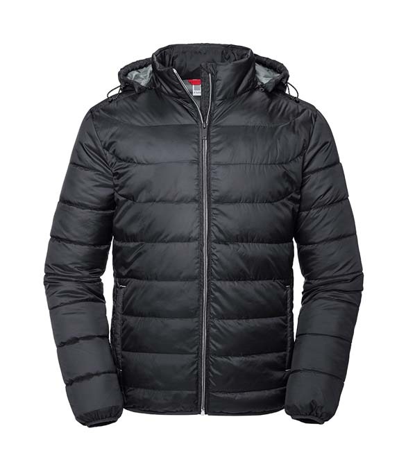 Russell Hooded Nano Padded Jacket