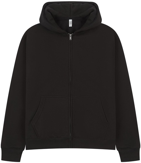 Casual Premium Combed 450 Boxy Oversize Zip Hood