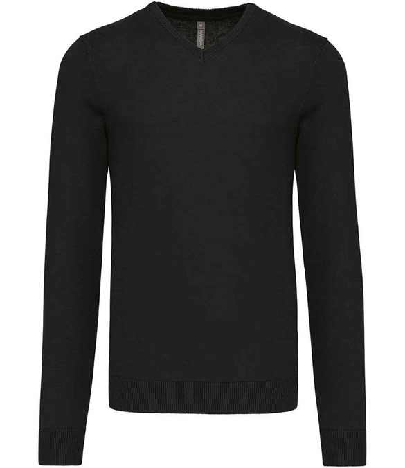 Kariban Cotton Acrylic V Neck Sweater