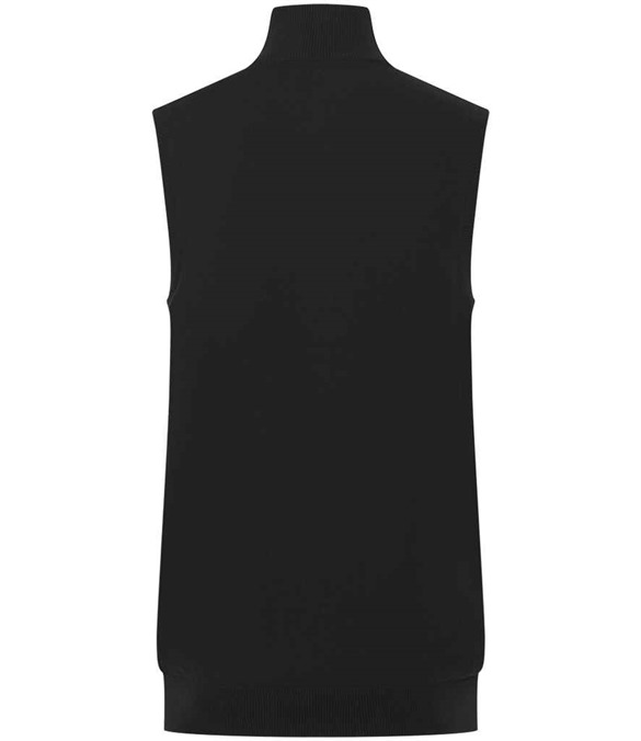 Henbury Sleeveless Zip Through Jumper
