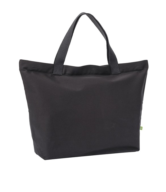 Elba organic canvas premium zip tote
