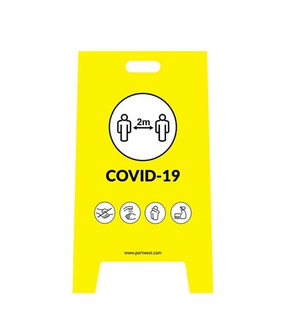 Covid A-Frame Sign (Pk50)