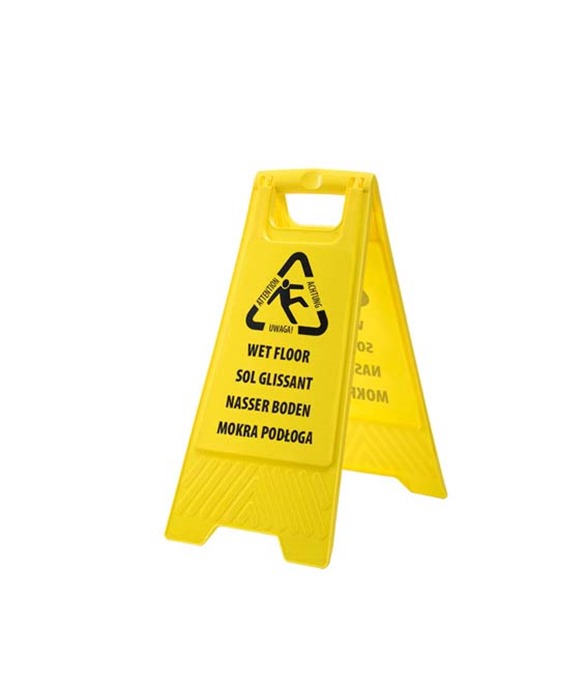 Multi Language Wet Floor Sign