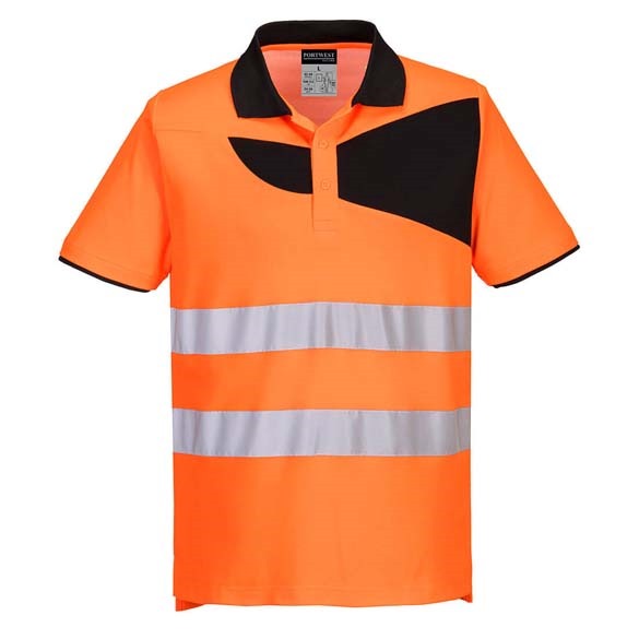 PW2 Hi-Vis Polo Shirt S/S