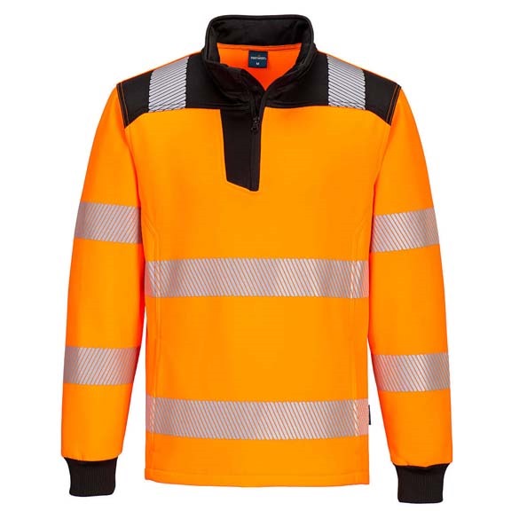 PW3 Hi-Vis 1/4 Zip Sweatshirt