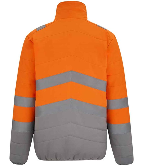Regatta High Visibility Two Tone Thermal Baffle Jacket