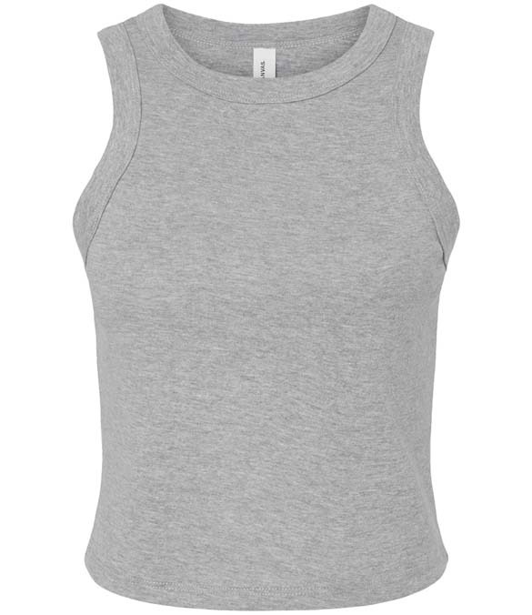 Bella Ladies Micro Rib Racer Tank Top