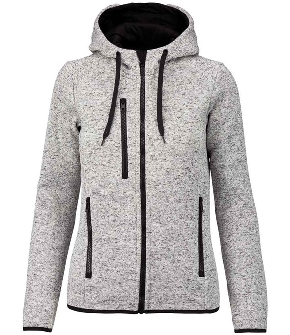 Proact Ladies Heather Hooded Jacket