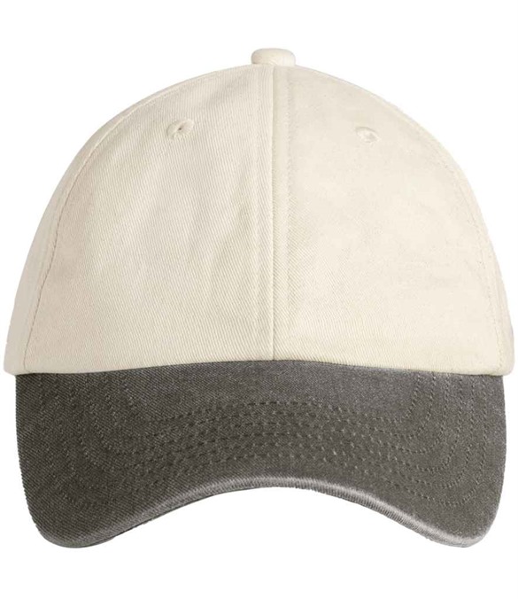 Beechfield Contrast Peak Low Profile Vintage Cap