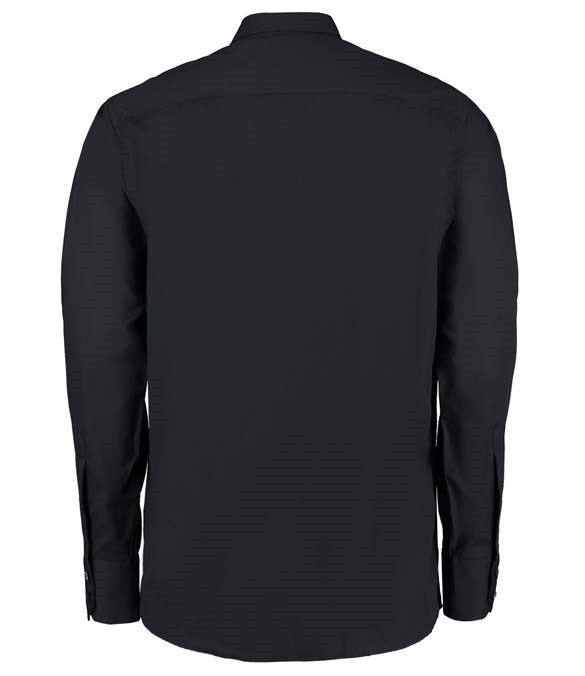 Kustom Kit Long Sleeve Tailored City Business Shirt