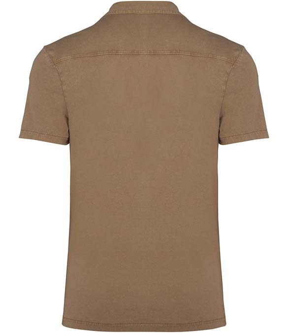 Native Spirit Jersey Short Sleeve Bowling Collar Shirt