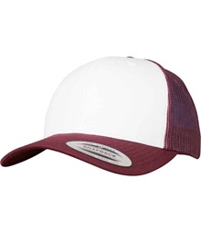 Flexfit Retro Coloured Front Trucker Cap