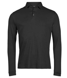 Tee Jays Pima Cotton Long Sleeve Polo Shirt