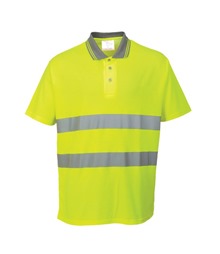 Hi-Vis Cotton Comfort Polo Shirt S/S