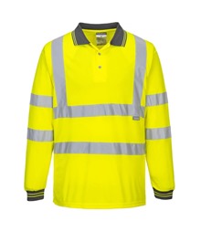 Hi-Vis Polo Shirt L/S