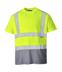 Hi-Vis Contrast T-Shirt S/S
