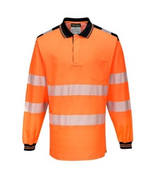 PW3 Hi-Vis Polo Shirt L/S