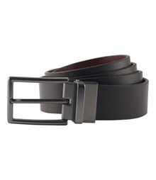 Men's two-way leather belt