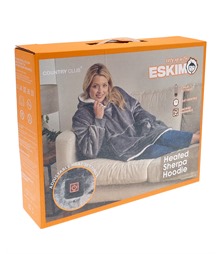 Heated Eskimo blanket hoodie