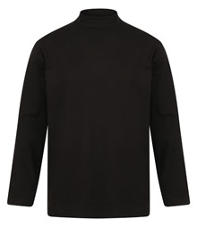 Henbury Long Sleeve Roll Neck Top