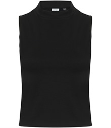 SF Clothing Ladies High Neck Crop Vest