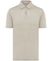 Spasso Knitted Linen Polo Shirt