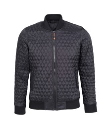 Women's quilted flight jacket