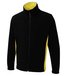 Two Tone Full Zip Fleece Jacket