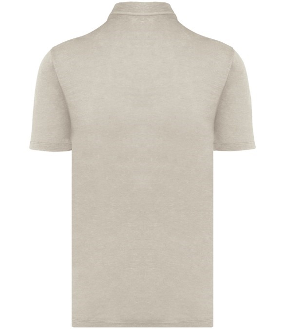 Spasso Knitted Linen Polo Shirt