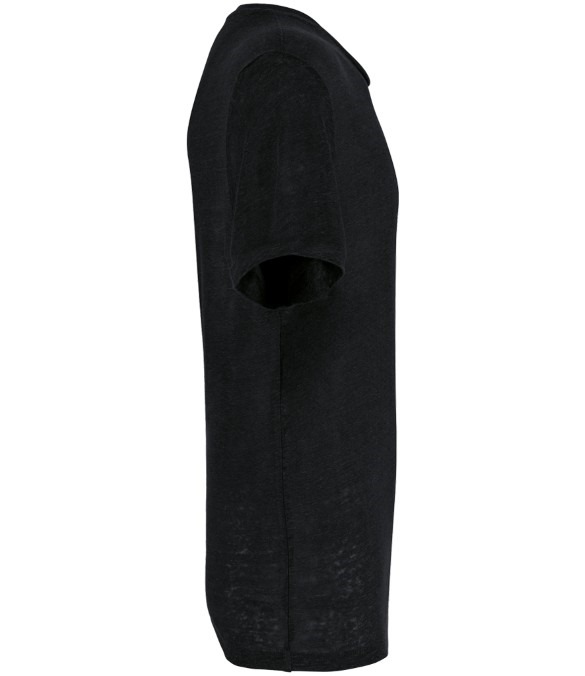 Spasso Crew Neck Linen T-Shirt