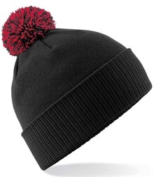 Beechfield Snowstar bobble hat