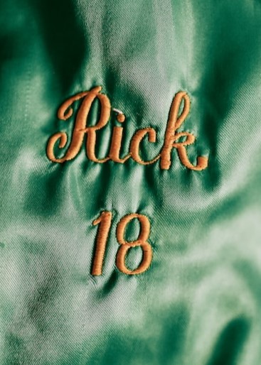 embroidered logo
